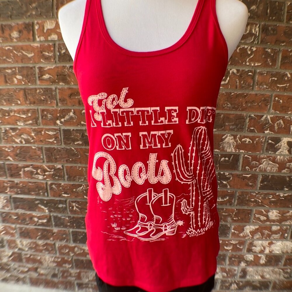 Dirt on my Boots Tank